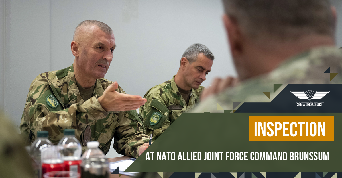 Inspection at NATO Allied Joint Force Command Brunssum