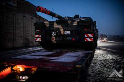 Leopard 2A7 érkezés KLAC7771
