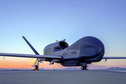 NATO ISR Force_RQ-4D Global Hawk drón_NATO_ISR_Force
